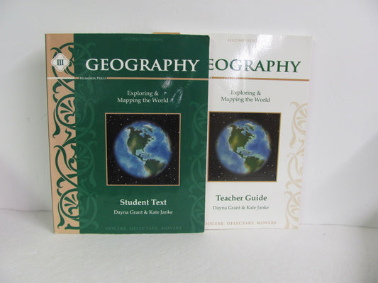 Geography III Memoria Press Set  Pre-Owned Elementary Geography Books