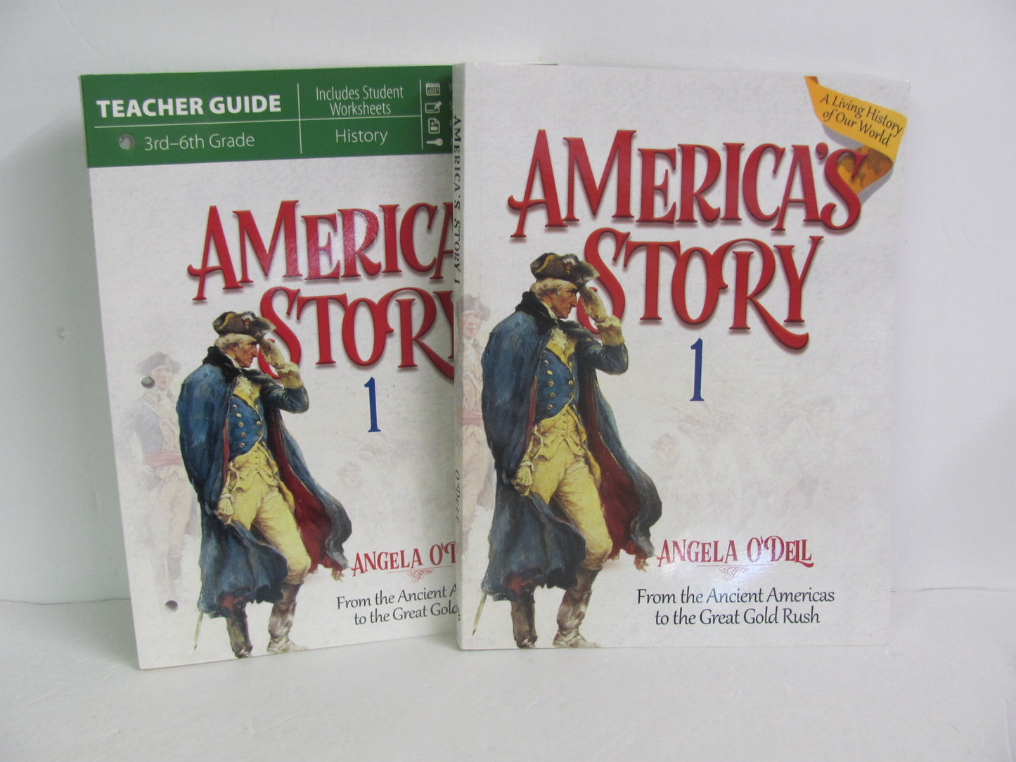 America's Story Master Books Set  Pre-Owned O'Dell American History Books