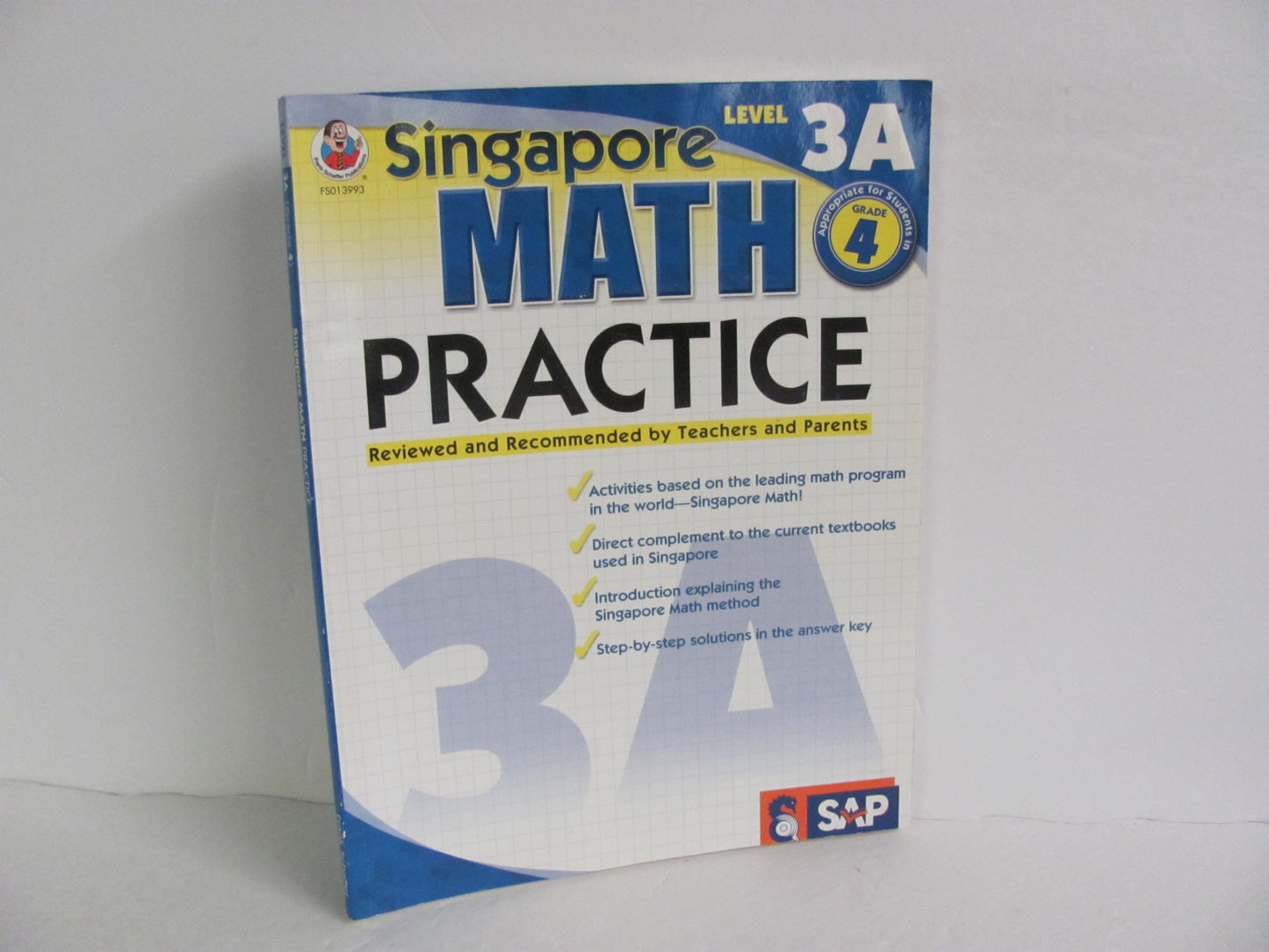 Math Practice Singapore Workbook  Pre-Owned 3rd Grade Mathematics Textbooks