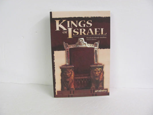 Kings of Israel Abeka Student Book Pre-Owned 9th Grade Bible Textbooks