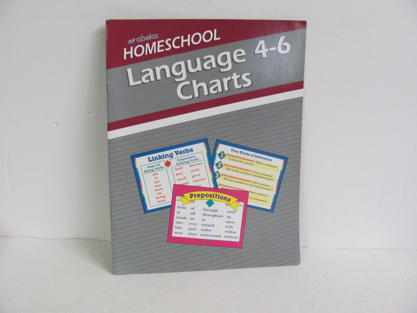 Language 4-6 Charts Abeka Pre-Owned Elementary Language Textbooks