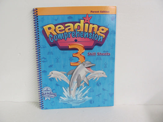 Reading Comprehension Abeka Parent Edition  Pre-Owned Reading Textbooks