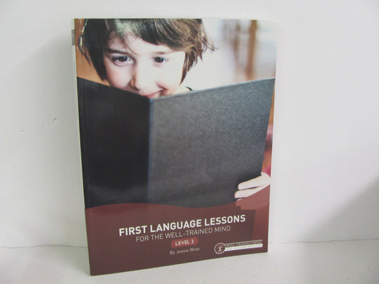 First Language Lessons Peace Hill Press Pre-Owned Wise Language Textbooks