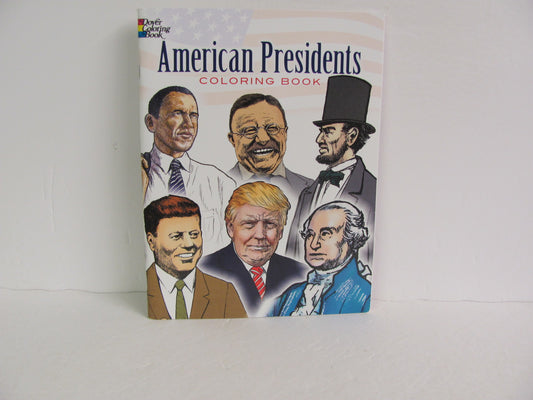 American Presidents Dover Pre-Owned Elementary Presidents' Books