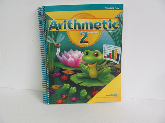 Arithmetic 2 Abeka Teacher Key  Pre-Owned 2nd Grade Mathematics Textbooks