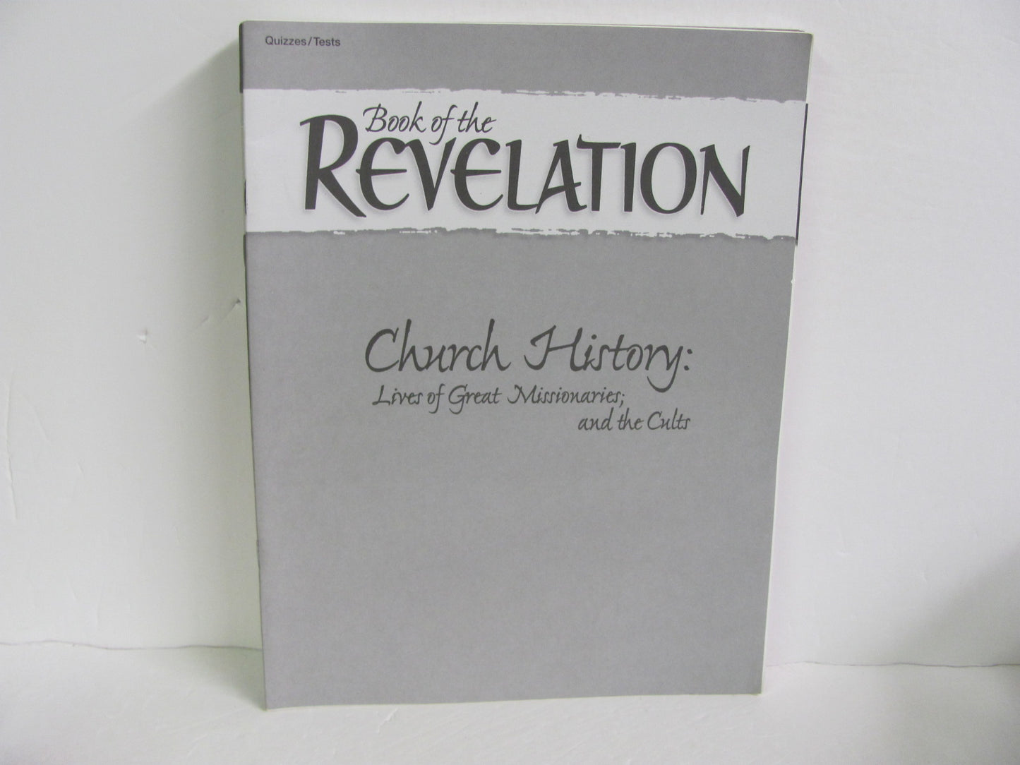 Revelation Abeka Quizzes/Tests  Pre-Owned 12th Grade Bible Textbooks