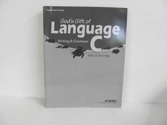 Language C Abeka Quiz/Test Key  Pre-Owned 6th Grade Language Textbooks