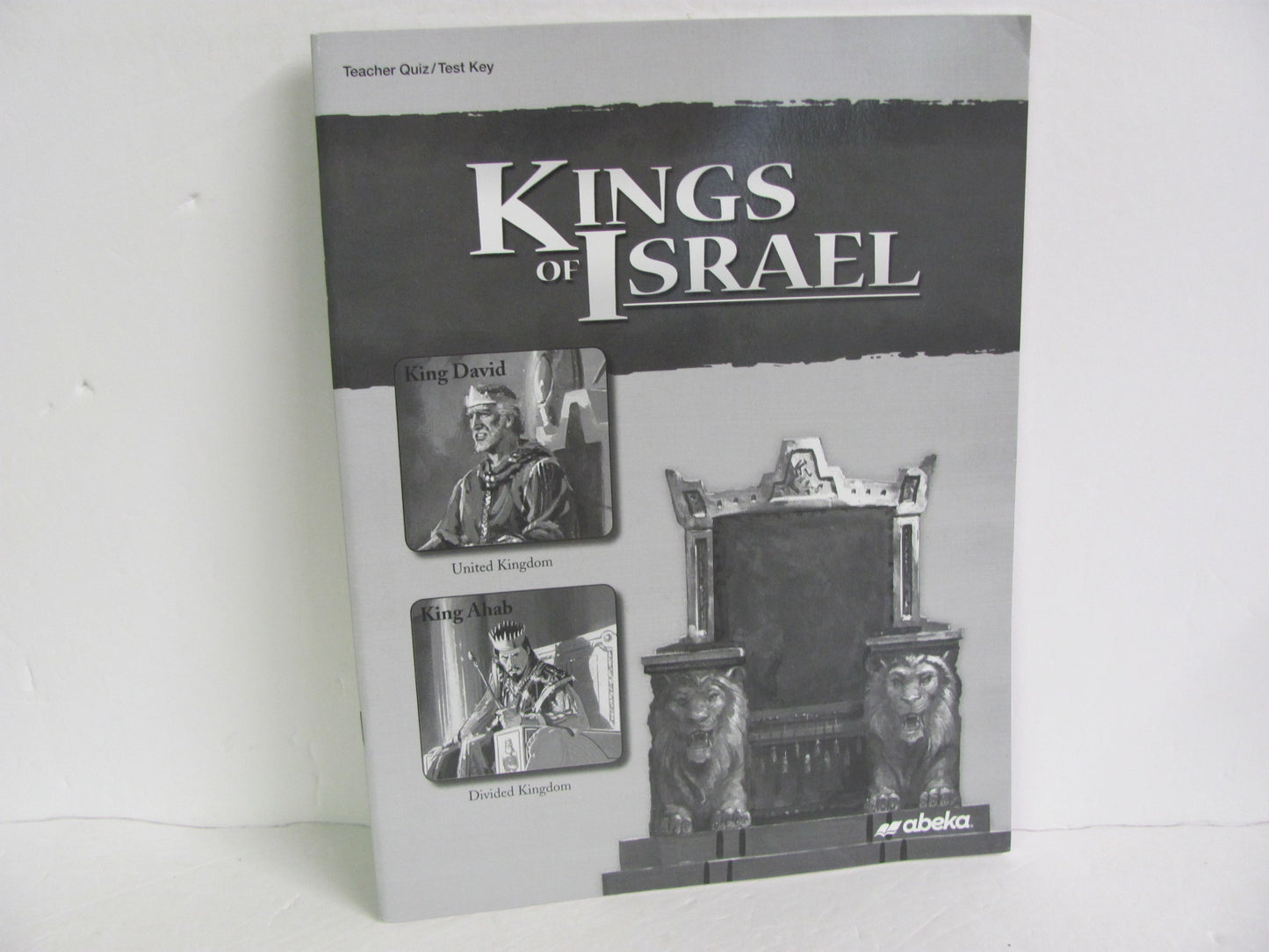 Kings of Israel Abeka Quiz/Test Key  Pre-Owned 9th Grade Bible Textbooks