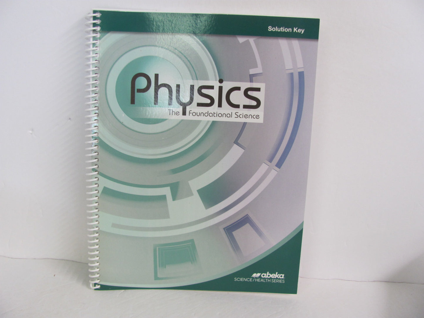 Physics Abeka Solution Key Pre-Owned 12th Grade Science Textbooks