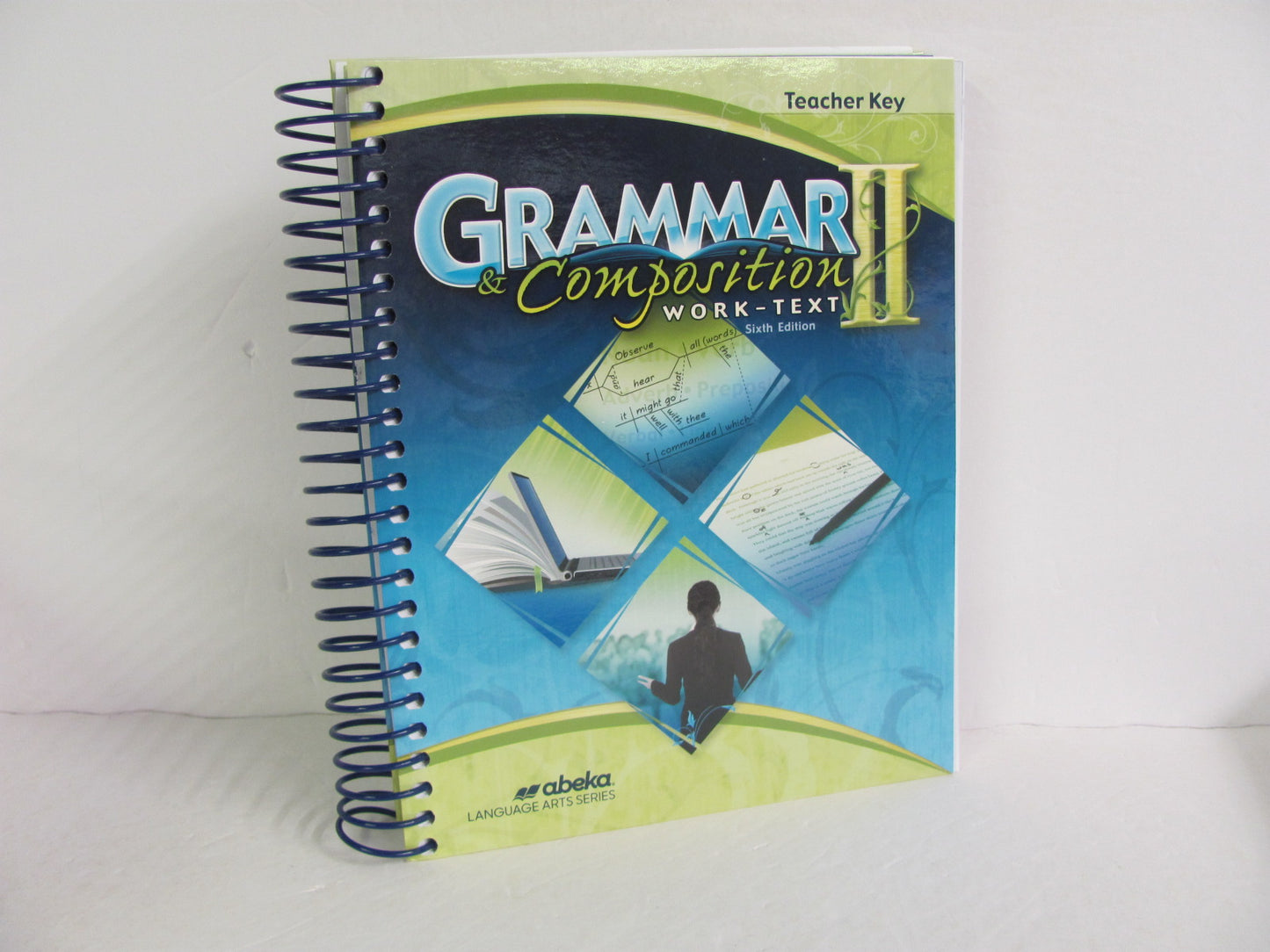 Grammar & Composition II Abeka Teacher Key  Pre-Owned Language Textbooks