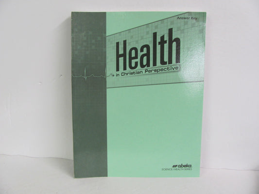 Health Abeka Answer Key  Pre-Owned High School Health Books