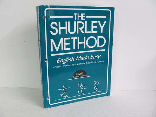 Shurley English Shurley Teacher Edition  Pre-Owned Shurley Language Textbooks