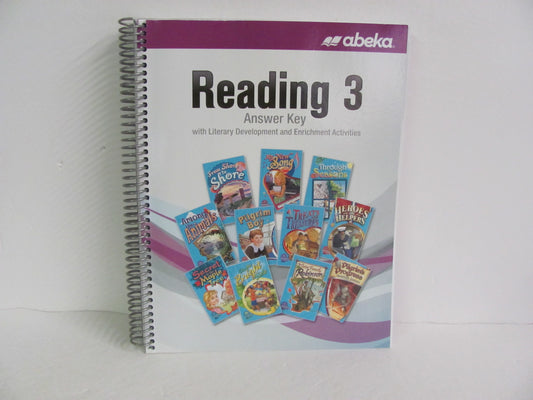 Reading 3 Abeka Answer Key  Pre-Owned 3rd Grade Reading Textbooks