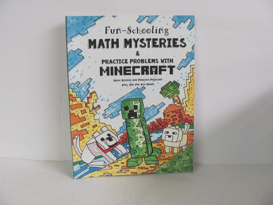 Practice Problems with Minecraft Fun Schooling Elementary Mathematics Textbooks