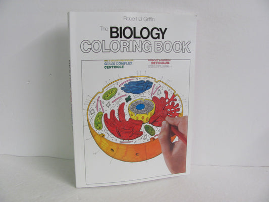 The Biology Coloring Book Harper Workbook  Pre-Owned Griffin Science Textbooks