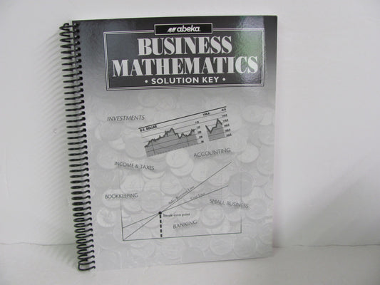 Business Mathematics Abeka Solution Key Pre-Owned Mathematics Textbooks