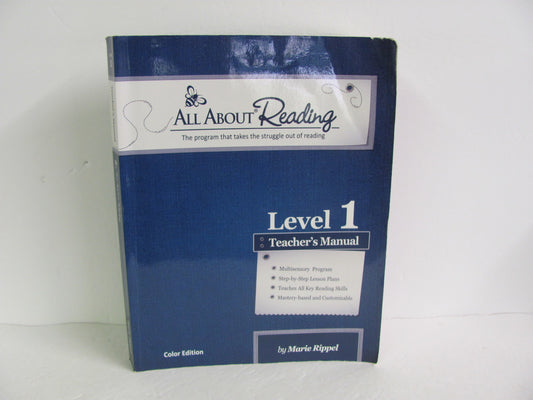 All About Reading All About Learning Teacher Manual  Pre-Owned Reading Textbooks