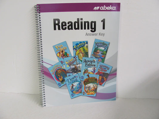 Reading 1 Abeka Answer Key  Pre-Owned 1st Grade Reading Textbooks