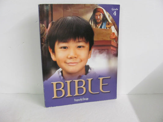 Bible 4 Purposeful Design Student Book Pre-Owned 4th Grade Bible Books