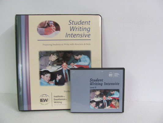 Student Writing Intensive B IEW Set  Pre-Owned Pudewa Creative Writing Books