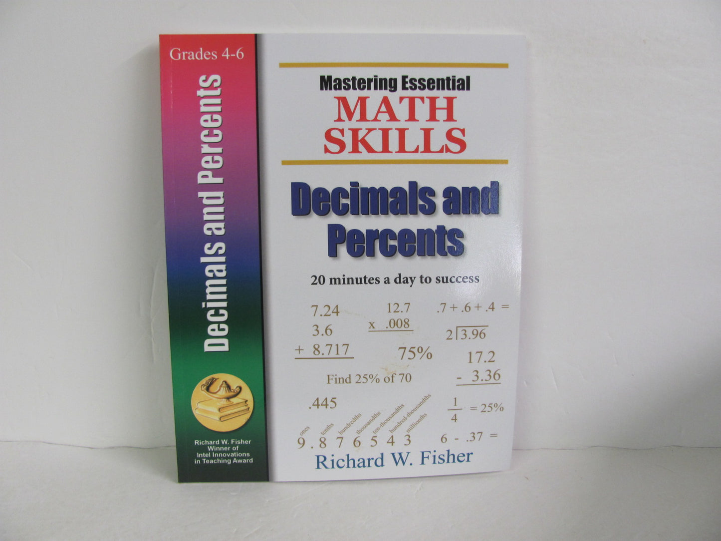 Decimals and Percents Math Essentials Pre-Owned Fisher Mathematics Textbooks