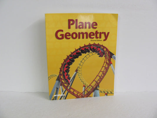 Plane Geometry Abeka Student Book Pre-Owned High School Mathematics Textbooks