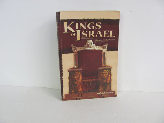 Kings of Israel Abeka Student Book Pre-Owned 9th Grade Bible Textbooks