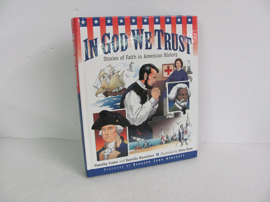 In God We Trust Chariot Pre-Owned Crater Elementary American History Books