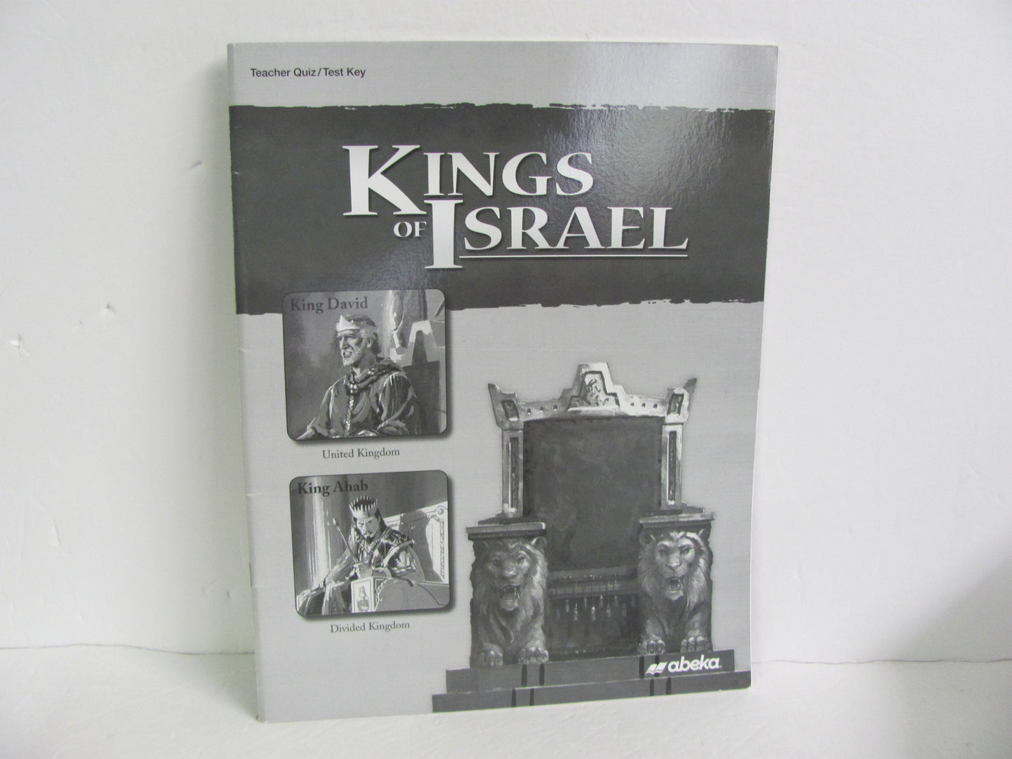 Kings of Israel Abeka Quiz/Test Key  Pre-Owned 9th Grade Bible Textbooks