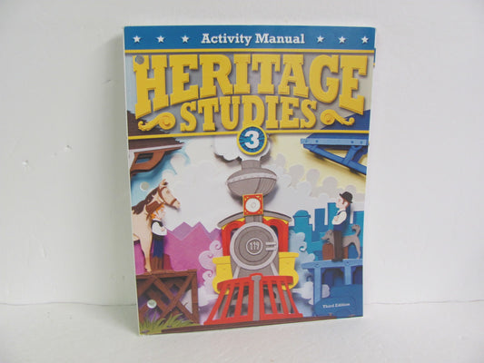 Heritage Studies 3 BJU Press Activity Book  Pre-Owned History Textbooks