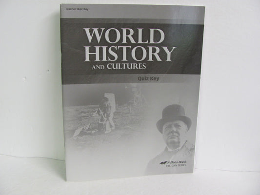 World History Abeka Quiz Key Pre-Owned 10th Grade History Textbooks