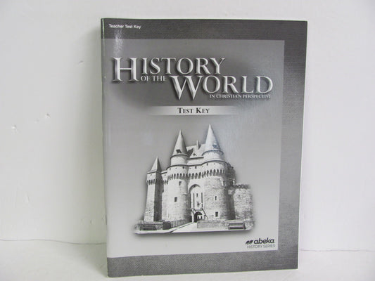 History of the World Abeka Test Key Pre-Owned 7th Grade History Textbooks