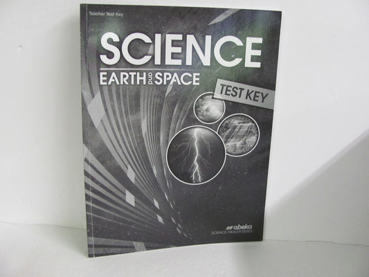 Earth and Space Abeka Test Key Pre-Owned 8th Grade Science Textbooks