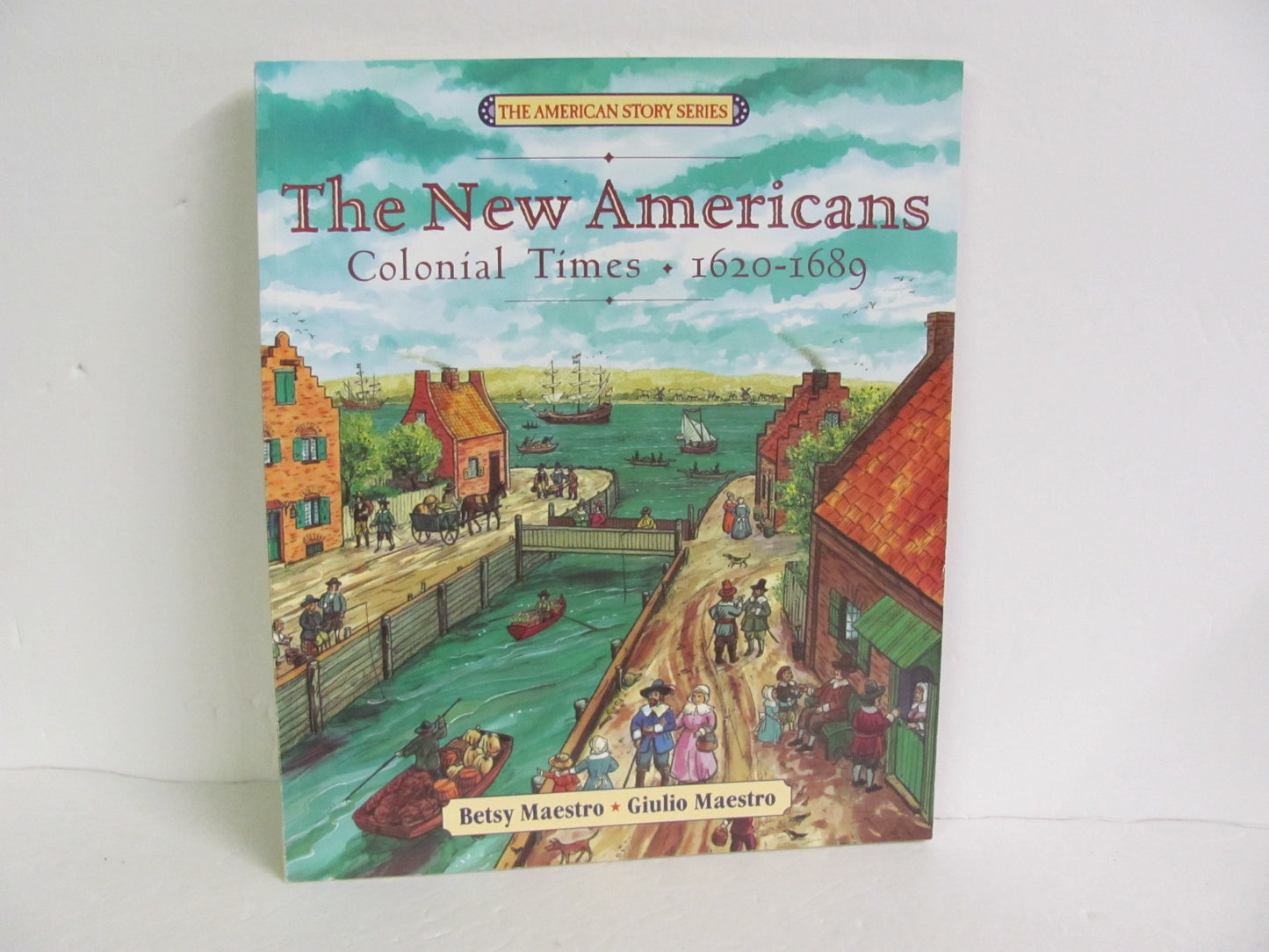 The New Americans HarperTrophy Pre-Owned Maestro Colonial America Books