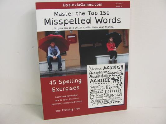 Misspelled Words Dyslexia Games Pre-Owned Brown Educator Resources