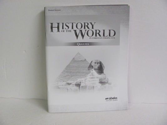 History of the World Abeka Quizzes Pre-Owned 7th Grade History Textbooks