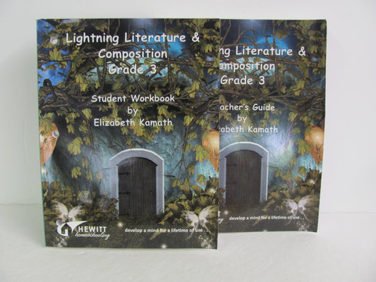 Lightning Literature & Composition Hewitt Set  Pre-Owned Reading Textbooks