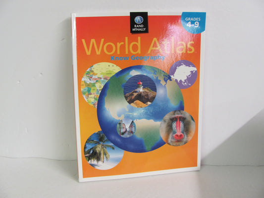 World Atlas Know Geography Rand McNally Pre-Owned Middle School Geography Books