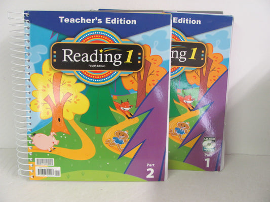 Reading 1 BJU Press Teacher Edition  Pre-Owned 1st Grade Reading Textbooks