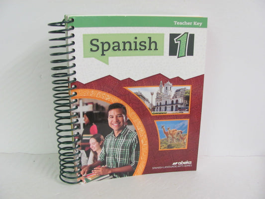 Spanish 1 Abeka Teacher Key  Pre-Owned High School Spanish Books