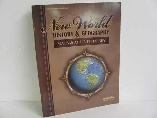 New World History Abeka Map Key Pre-Owned 6th Grade History Textbooks