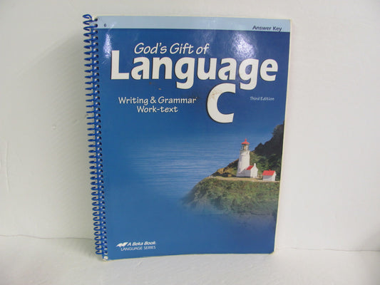 Language C Abeka Answer Key  Pre-Owned 6th Grade Language Textbooks