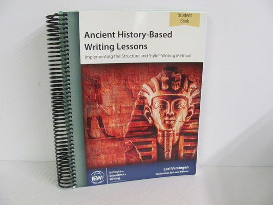 Ancient History Based Writing IEW Student Book Pre-Owned Creative Writing Books