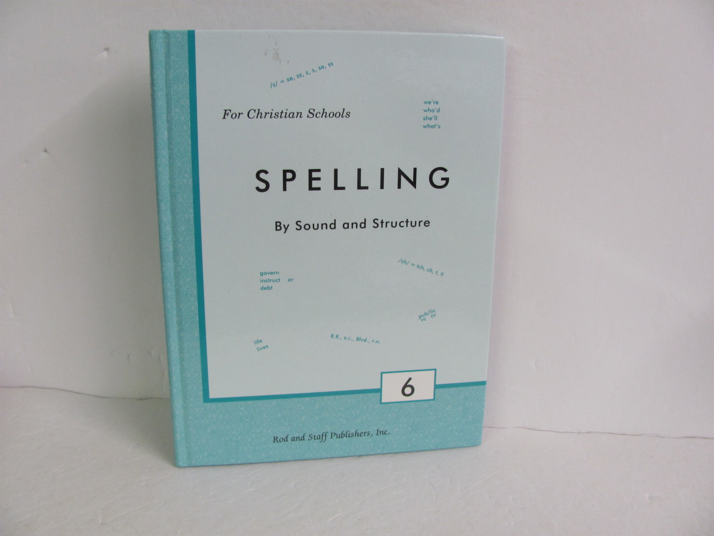 Spelling 6 Rod & Staff Student Book Pre-Owned Spelling/Vocabulary Books