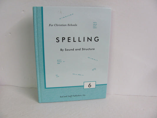 Spelling 6 Rod & Staff Student Book Pre-Owned Spelling/Vocabulary Books