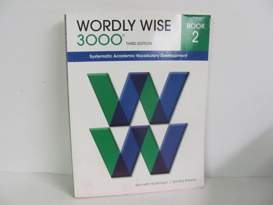 Wordly Wise 3000 EPS Student Book Pre-Owned Adams Spelling/Vocabulary Books