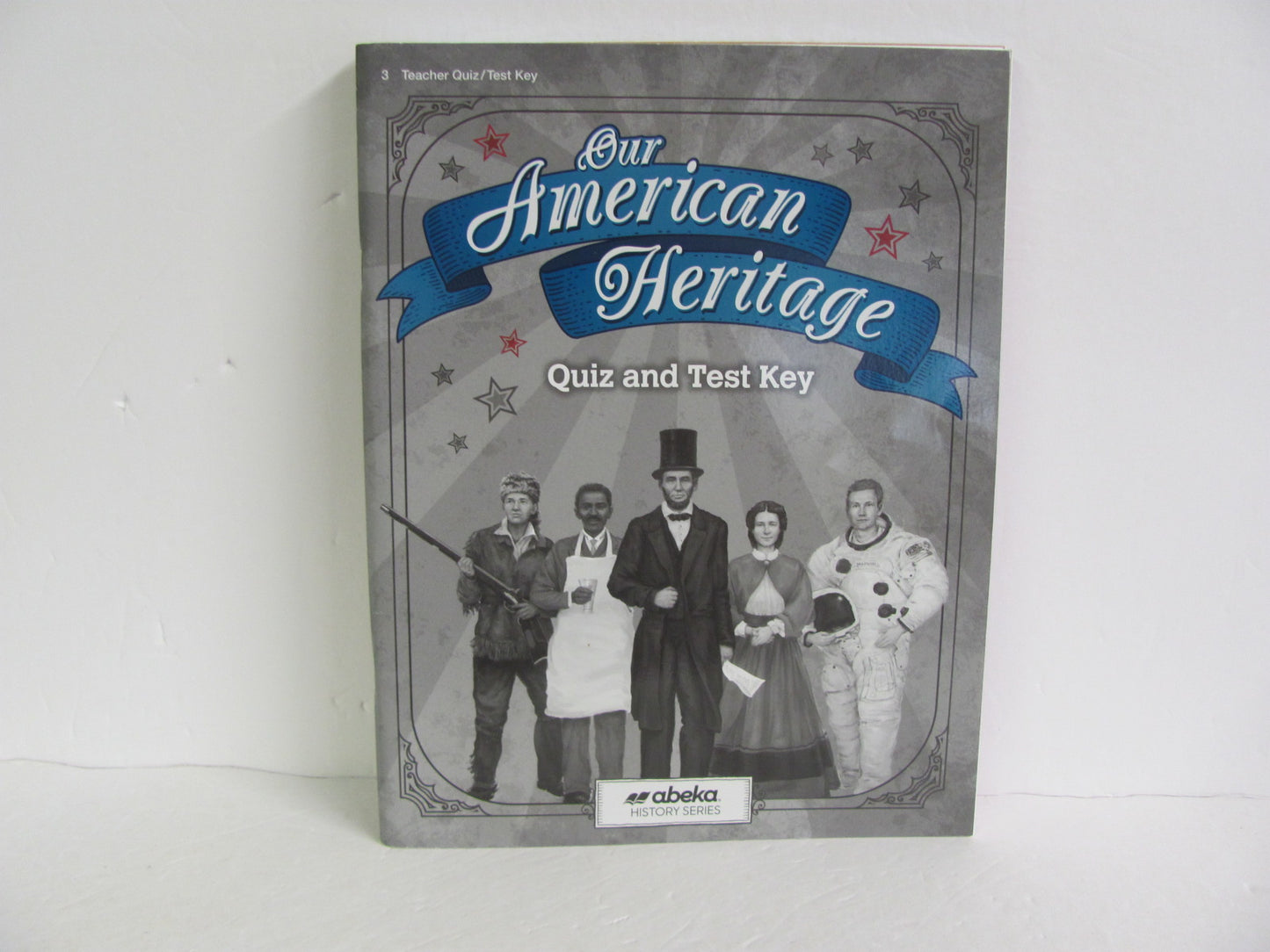 Our American Heritage Abeka Quiz/Test Key  Pre-Owned 3rd Grade History Textbooks