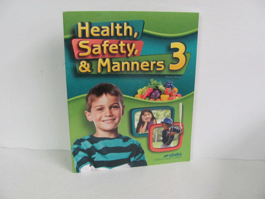 Health, Safety, & Manners Abeka Student Book Pre-Owned 3rd Grade Health Books