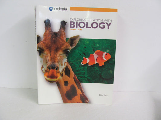 Exploring Creation with Biolog Apologia Student Book Pre-Owned Science Textbooks