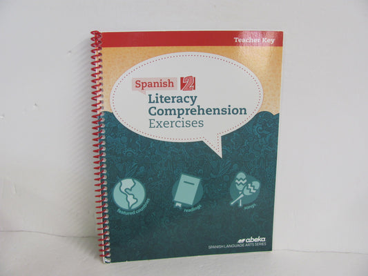 Spanish 2 Literacy Comprehension Ex Abeka Teacher Key  Pre-Owned Spanish Books